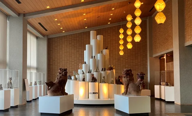 陶製狛犬コレクションリニューアル展示